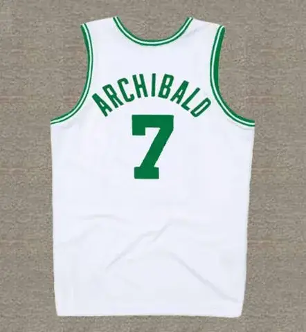 NATE ARCHIBALD Boston Celtics 1981 Home Throwback NBA Basketball Jersey 