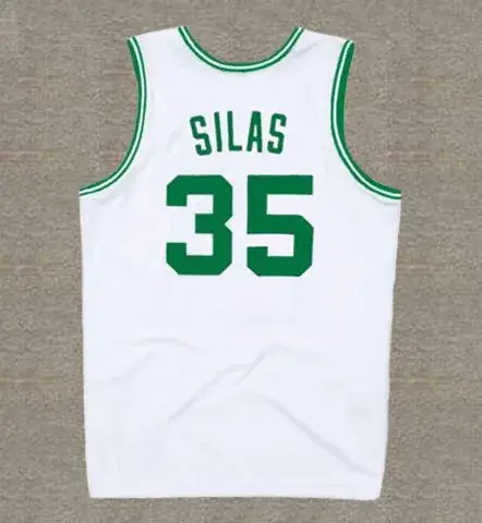 PAUL SILAS Boston Celtics 1976 Home Throwback NBA Basketball Jersey 