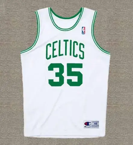 REGGIE LEWIS Boston Celtics 1991 Home Throwback NBA Basketball Jersey