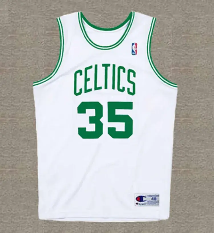 REGGIE LEWIS Boston Celtics 1991 Home Throwback NBA Basketball Jersey