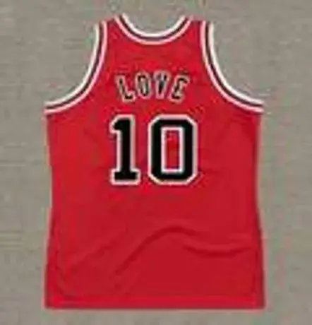 BOB LOVE Chicago Bulls 1972 Throwback NBA Basketball Jersey 