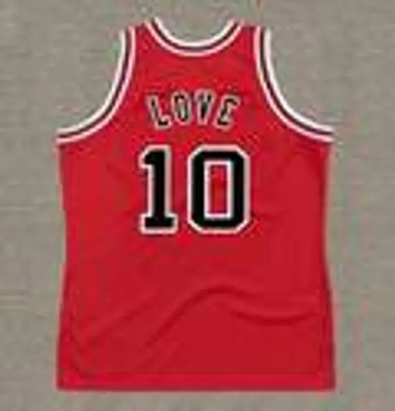 BOB LOVE Chicago Bulls 1972 Throwback NBA Basketball Jersey 