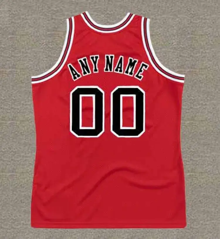 CHICAGO BULLS 1970’s Throwback NBA Jersey Customized “Any Name & Number(s)”