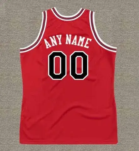 CHICAGO BULLS 1980 Throwback NBA Jersey Customized “Any Name & Number(s)” 
