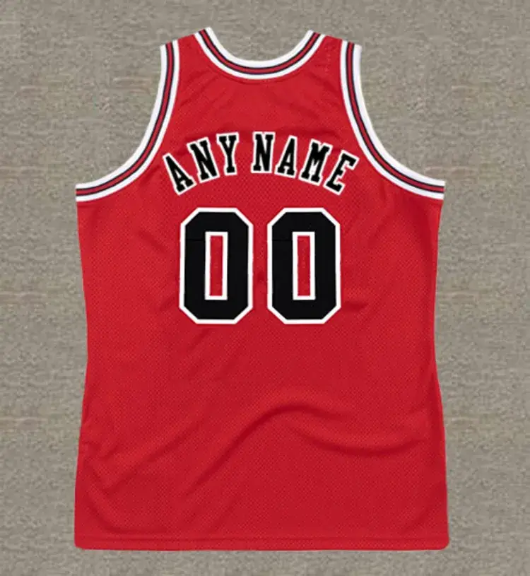 CHICAGO BULLS 1990’s Throwback NBA Jersey Customized “Any Name & Number(s)” 