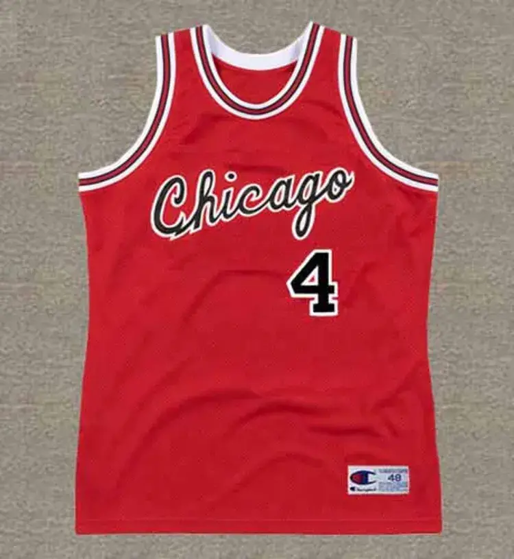 JERRY SLOAN Chicago Bulls 1972 Throwback NBA Basketball Jersey