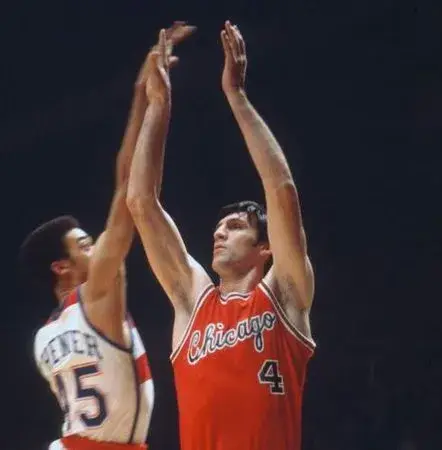 JERRY SLOAN Chicago Bulls 1972 Throwback NBA Basketball Jersey 