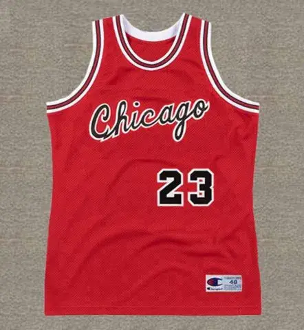 MICHAEL JORDAN Chicago Bulls 1984 Throwback NBA Basketball Jersey