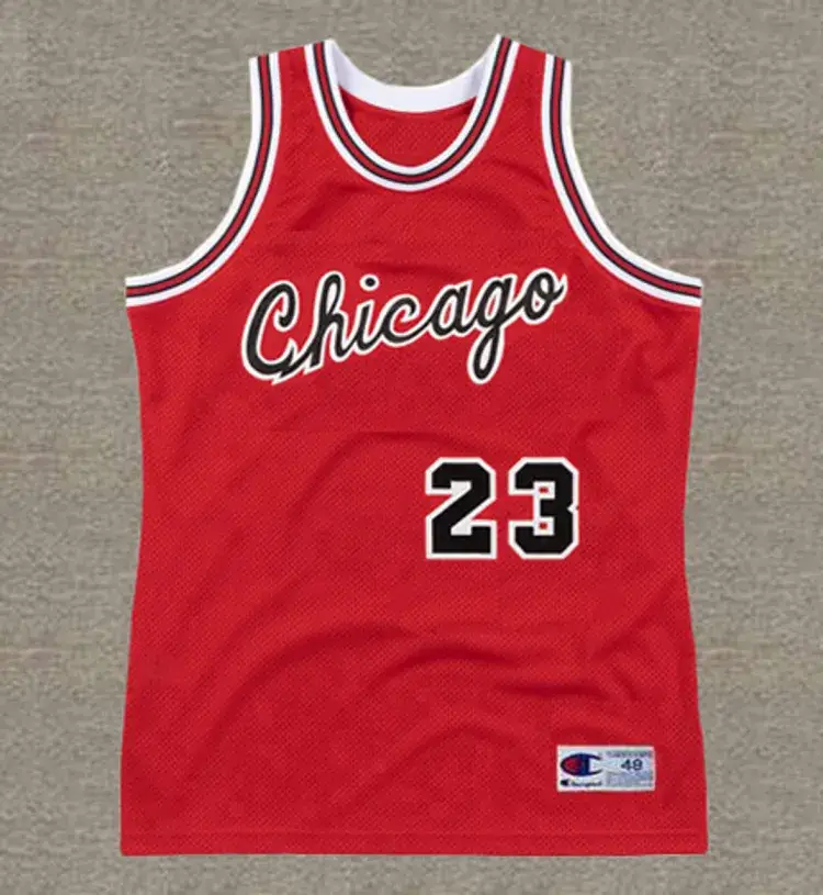 MICHAEL JORDAN Chicago Bulls 1984 Throwback NBA Basketball Jersey