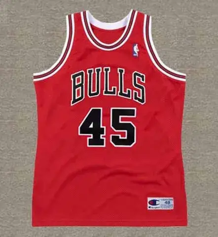 MICHAEL JORDAN Chicago Bulls 1995 Throwback NBA Basketball Jersey