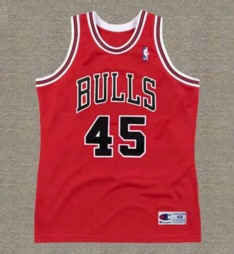 MICHAEL JORDAN Chicago Bulls 1995 Throwback NBA Basketball Jersey