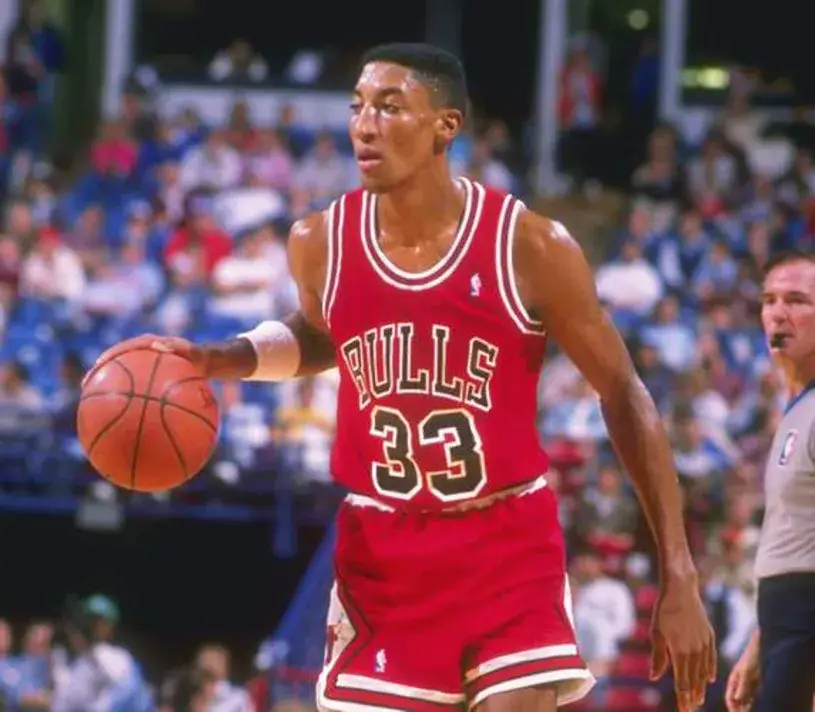 SCOTTIE PIPPEN Chicago Bulls 1989 Throwback NBA Basketball Jersey 