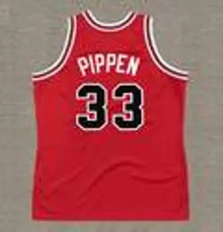 SCOTTIE PIPPEN Chicago Bulls 1989 Throwback NBA Basketball Jersey 