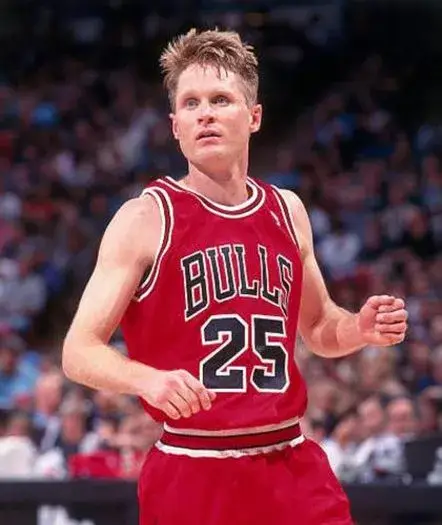 STEVE KERR Chicago Bulls 1997 Throwback NBA Basketball Jersey 