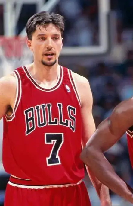 TONI KUKOC Chicago Bulls 1997 Throwback NBA Basketball Jersey 