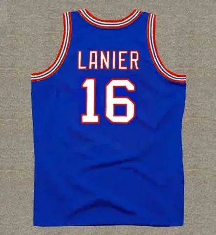 BOB LANIER Detroit Pistons 1972 NBA Throwback Basketball Jersey 