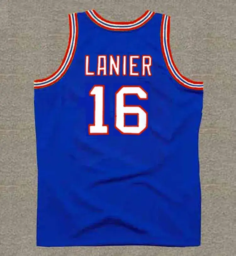 BOB LANIER Detroit Pistons 1972 NBA Throwback Basketball Jersey 
