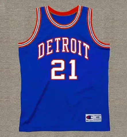 DAVE BING Detroit Pistons 1972 NBA Throwback Basketball Jersey