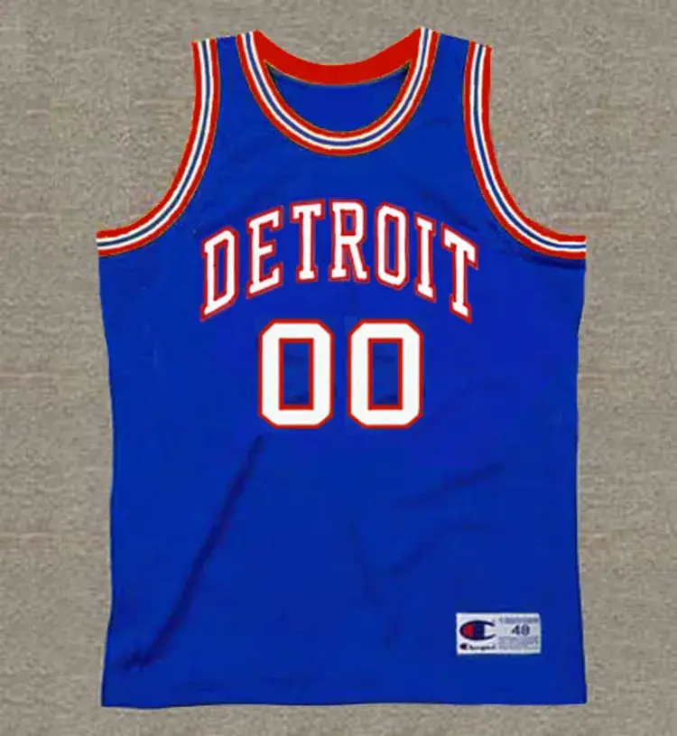 DETROIT PISTONS 1970’s Throwback NBA Jersey Customized “Any Name & Number(s)”