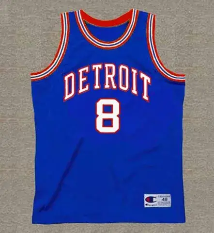 WALT BELLAMY Detroit Pistons 1969 NBA Throwback Basketball Jersey