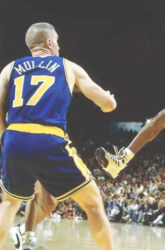CHRIS MULLIN Golden State Warriors 1991 Throwback NBA Basketball Jersey 