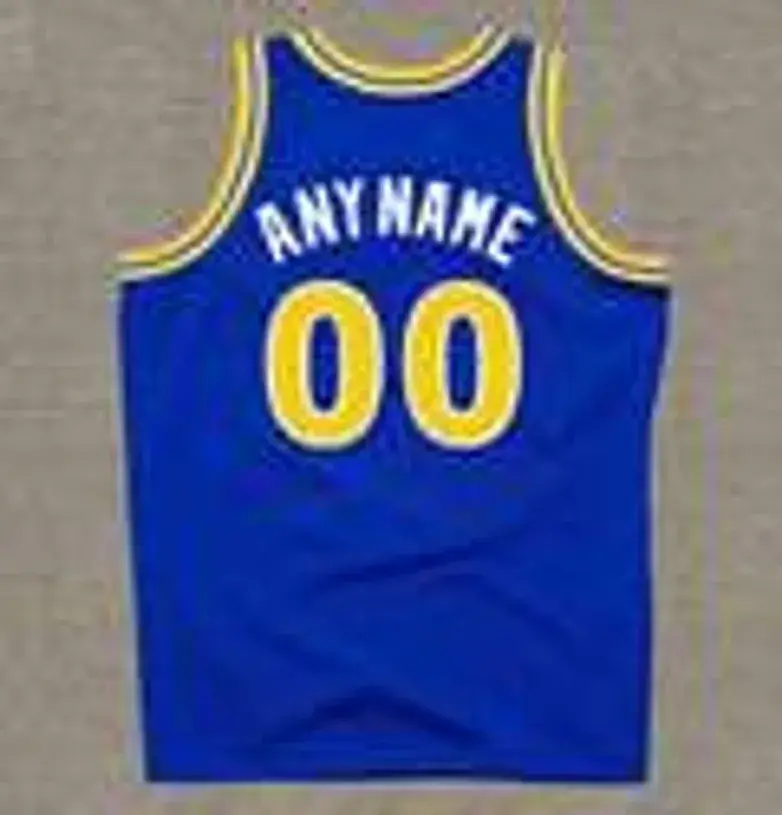GOLDEN STATE WARRIORS 1980’s Throwback NBA Jersey Customized “Any Name & Number(s)” 