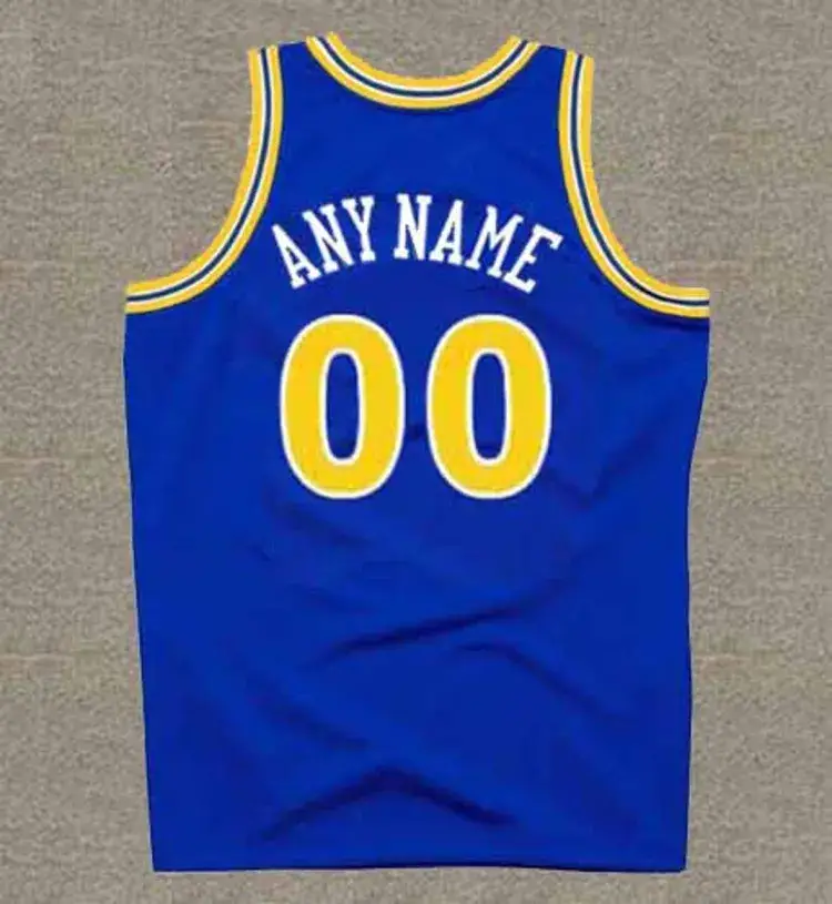 GOLDEN STATE WARRIORS 1990’s Throwback NBA Jersey Customized “Any Name & Number(s)” 