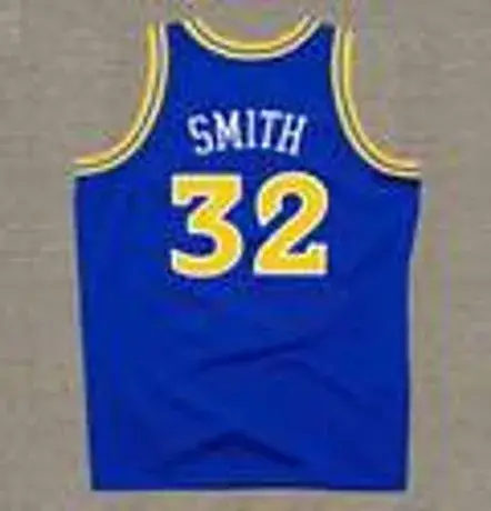 JOE SMITH Golden State Warriors 1996 Throwback NBA Basketball Jersey 