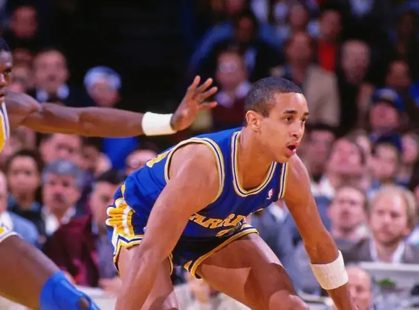 JOHN STARKS Golden State Warriors 1988 Throwback NBA Basketball Jersey 