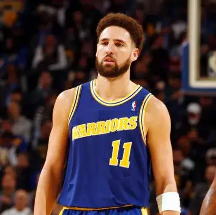 KLAY THOMPSON Golden State Warriors 1990’s Throwback NBA Basketball Jersey 