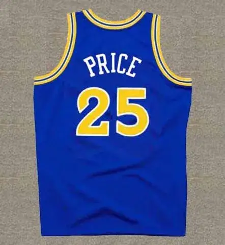 MARK PRICE Golden State Warriors 1996 Throwback NBA Basketball Jersey 