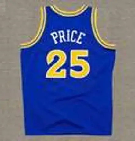 MARK PRICE Golden State Warriors 1996 Throwback NBA Basketball Jersey 