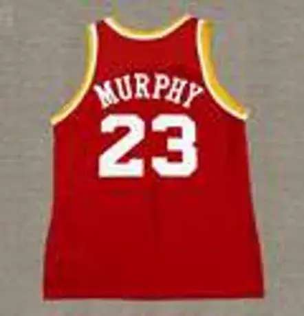 CALVIN MURPHY Houston Rockets 1978 Throwback NBA Basketball Jersey 