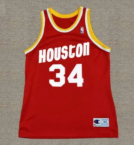 HAKEEM OLAJUWON Houston Rockets 1994 Throwback NBA Basketball Jersey