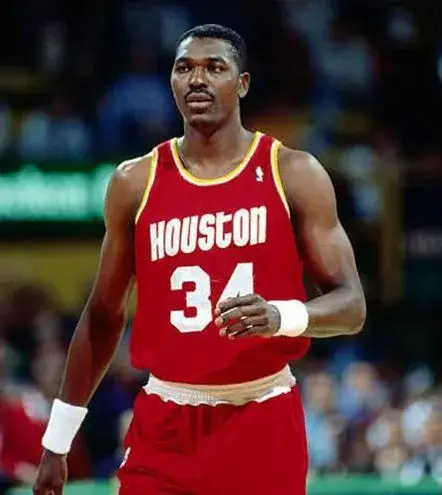 HAKEEM OLAJUWON Houston Rockets 1994 Throwback NBA Basketball Jersey 