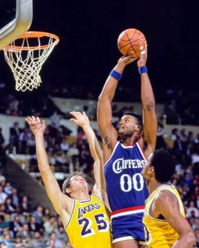 BENOIT BENJAMIN Los Angeles Clippers 1985 Throwback NBA Basketball Jersey 