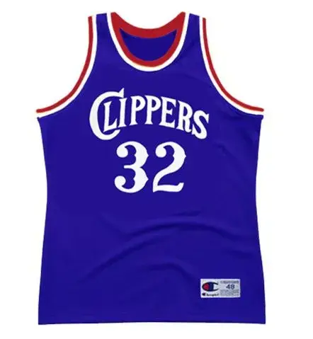 BILL WALTON Los Angeles Clippers 1984 Throwback NBA Basketball Jersey