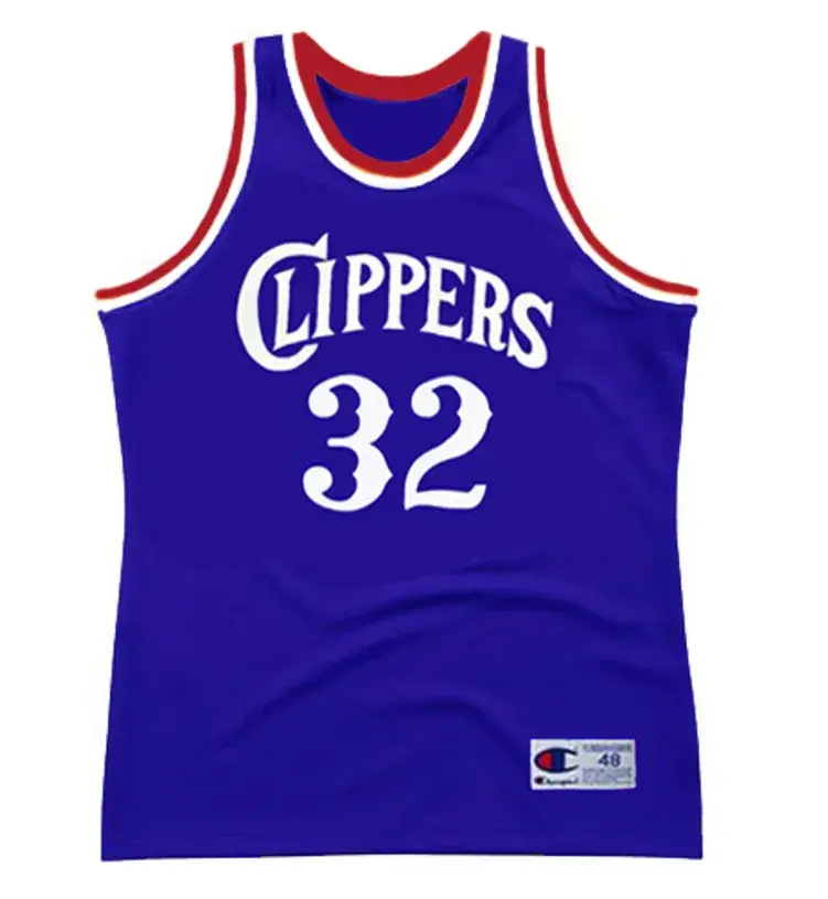 BILL WALTON Los Angeles Clippers 1984 Throwback NBA Basketball Jersey