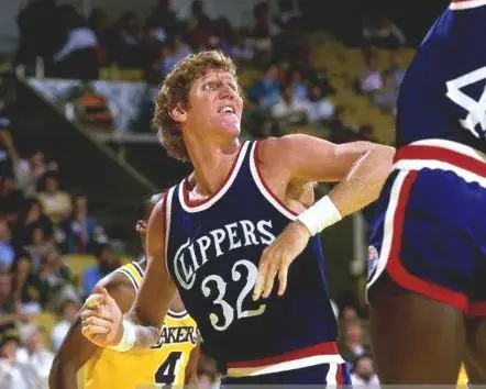 BILL WALTON Los Angeles Clippers 1984 Throwback NBA Basketball Jersey 