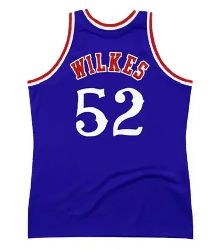 JAMAAL WILKES Los Angeles Clippers 1985 Throwback NBA Basketball Jersey 