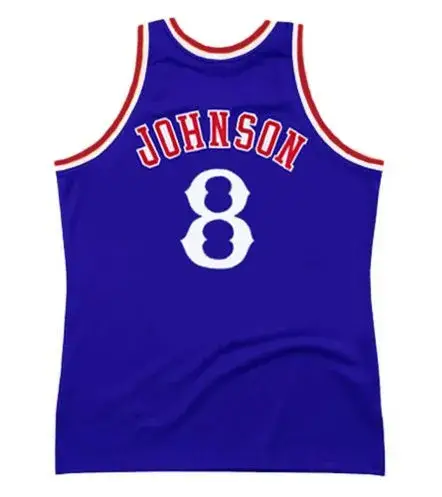 MARQUES JOHNSON Los Angeles Clippers 1985 Throwback NBA Basketball Jersey 