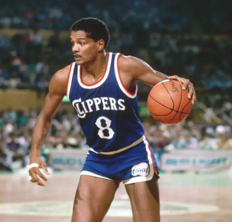 MARQUES JOHNSON Los Angeles Clippers 1985 Throwback NBA Basketball Jersey 