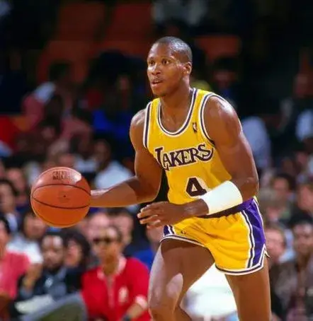 BYRON SCOTT Los Angeles Lakers 1987 Home Throwback NBA Basketball Jersey 