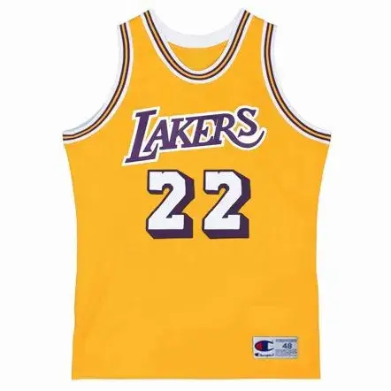 ELGIN BAYLOR Los Angeles Lakers 1968 Home Throwback NBA Basketball Jersey