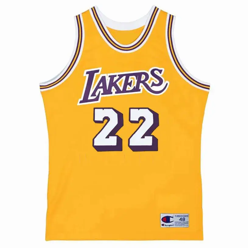 ELGIN BAYLOR Los Angeles Lakers 1968 Home Throwback NBA Basketball Jersey