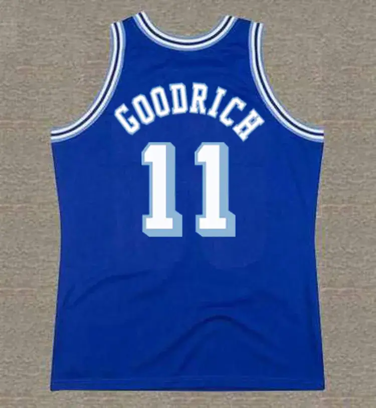 GAIL GOODRICH Los Angeles Lakers 1965 Throwback NBA Basketball Jersey 