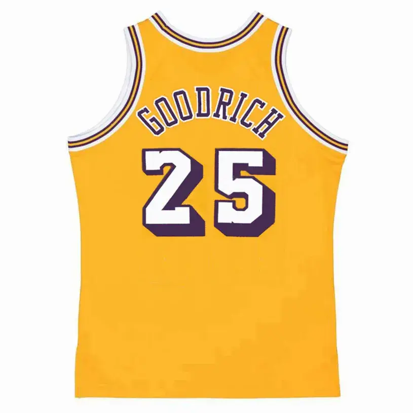 GAIL GOODRICH Los Angeles Lakers 1971 Home Throwback NBA Basketball Jersey 
