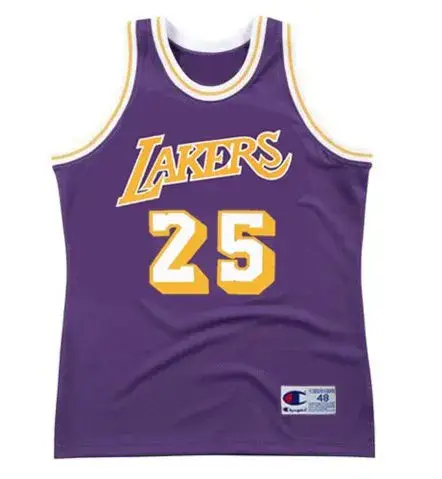 GAIL GOODRICH Los Angeles Lakers 1973 Away Throwback NBA Basketball Jersey
