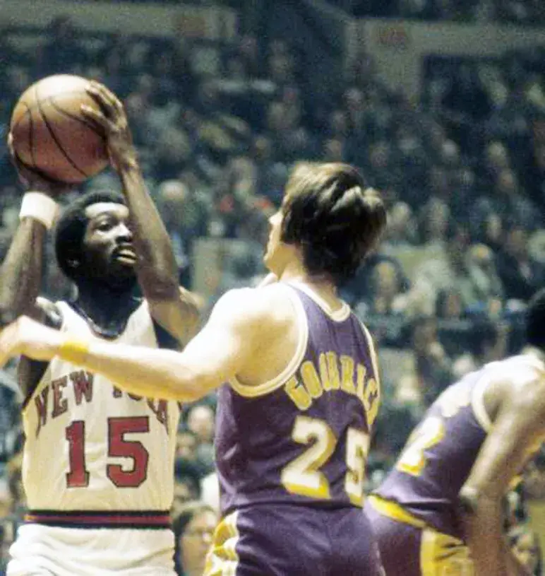 GAIL GOODRICH Los Angeles Lakers 1973 Away Throwback NBA Basketball Jersey 