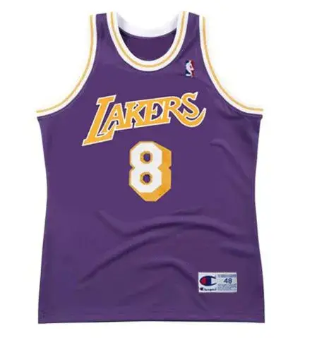 KOBE BRYANT Los Angeles Lakers 1997 Away Throwback NBA Basketball Jersey